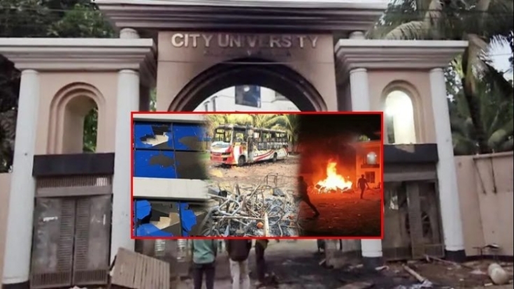 সংঘর্ষে ক্ষয়ক্ষতি ১০০ কোটি টাকা