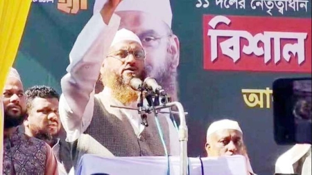 ক্ষমতায় এলে ১১ দলীয় জোট ভারতের আধিপত্য রুখে দেবে: মামুনুল হক